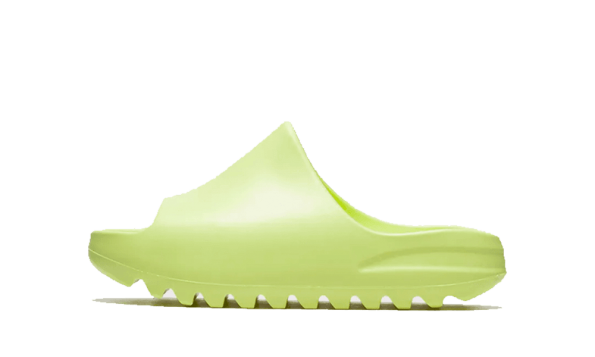 adidas yeezy slide glow green 2022 kinder hq4116